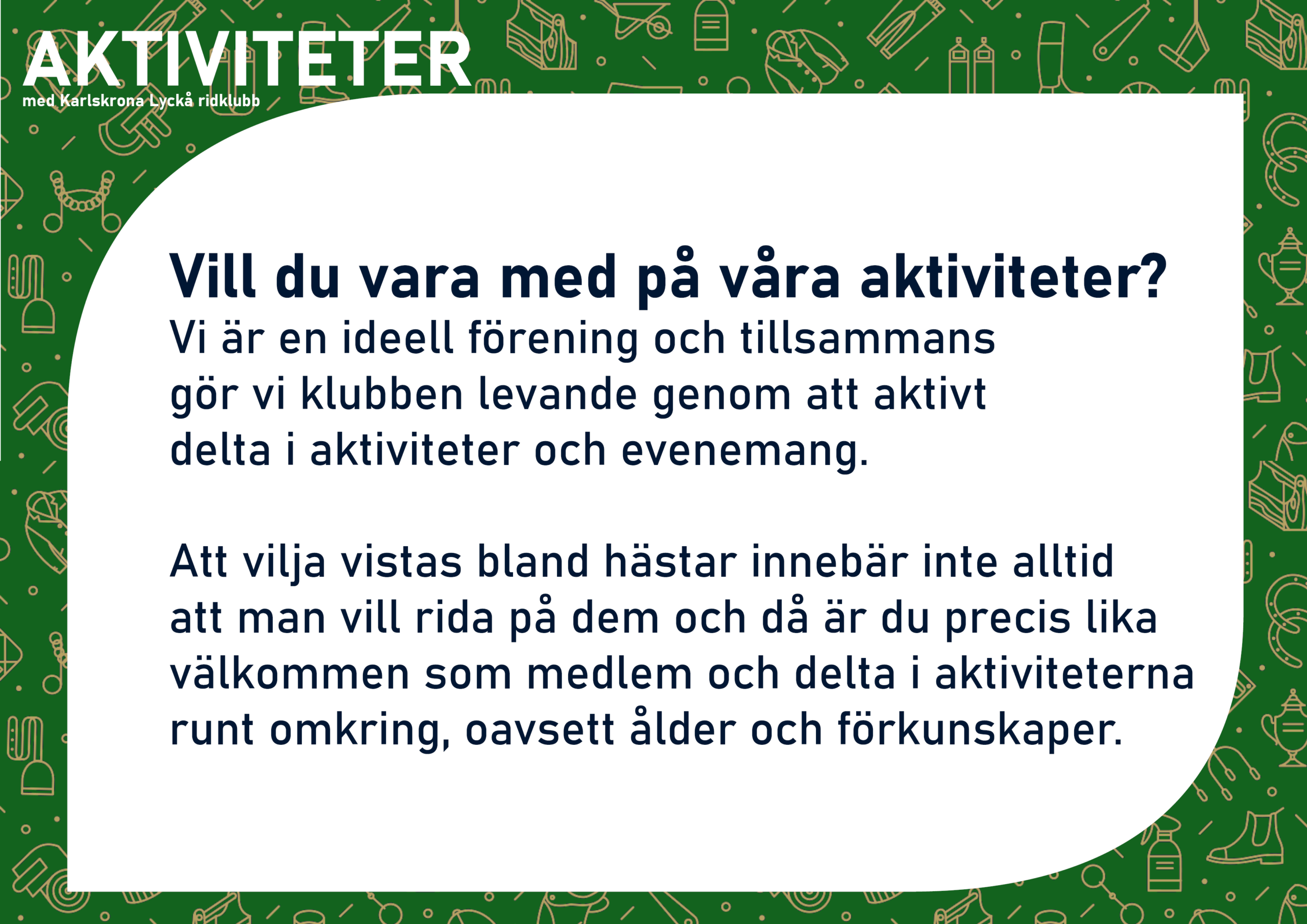 KLRK Aktivitet